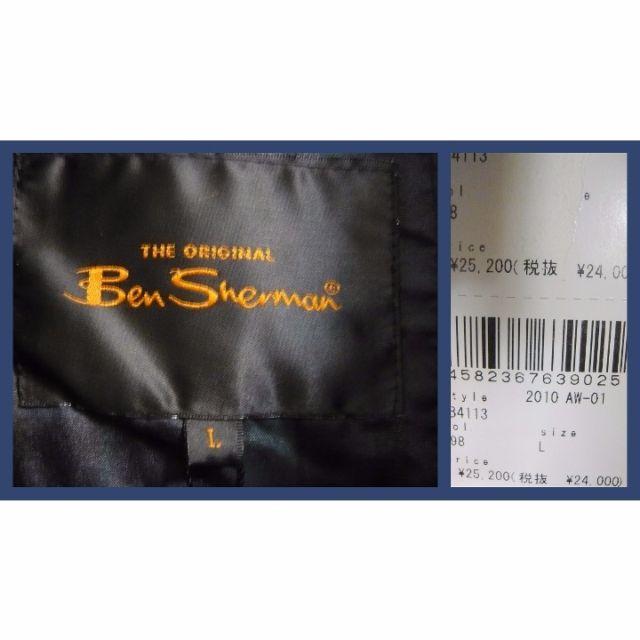 新品BEN SHERMAN‐ベンシャーマンジャケットM65‐25200円 新品BEN SHERMAN‐ベンシャーマンジャケットM65‐25200円