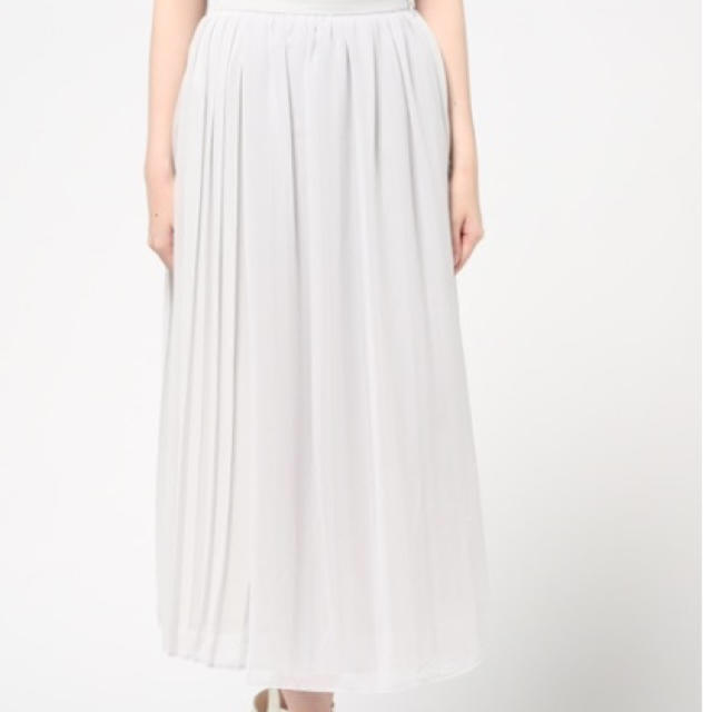 MERCURYDUO(マーキュリーデュオ)のラップシフォンプリーツロングスカート♡♡♡ レディースのスカート(ロングスカート)の商品写真