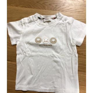 バーバリー(BURBERRY)のYUKIさん専用Burberry白Tシャツ90センチ男女可(Tシャツ/カットソー)