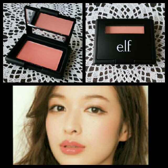 elf(エルフ)のelfコスメ　☆nars orgasm似ています♪ コスメ/美容のベースメイク/化粧品(チーク)の商品写真