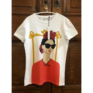 アリスアンドオリビア(Alice+Olivia)の新品▪️アリスアンドオリヴィア ステイシー Tシャツ ホワイト(Tシャツ(半袖/袖なし))