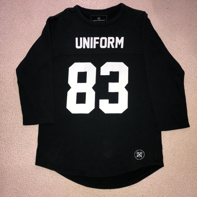 uniform experiment(ユニフォームエクスペリメント)のuniform experiment フットボールTee メンズのトップス(Tシャツ/カットソー(七分/長袖))の商品写真