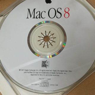 アップル(Apple)のMacOS8 CD(その他)