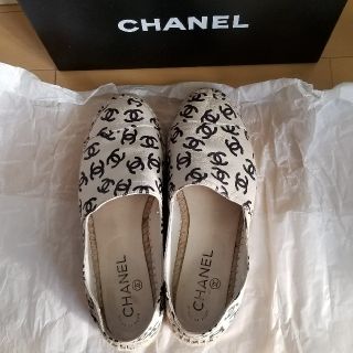 シャネル(CHANEL)の★CHANEL★エスパドリーユ★３７★(スリッポン/モカシン)