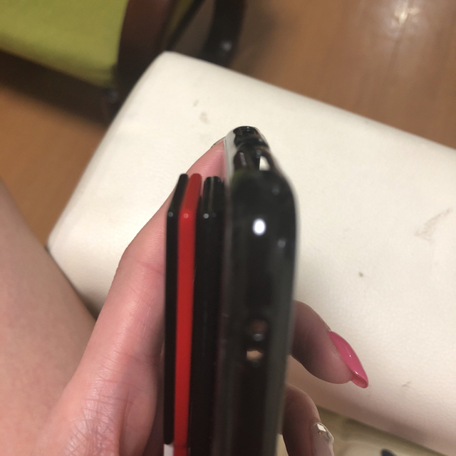 IPHORIA(アイフォリア)のIphoria Lipstick Red iPhone X ケース スマホ/家電/カメラのスマホアクセサリー(iPhoneケース)の商品写真