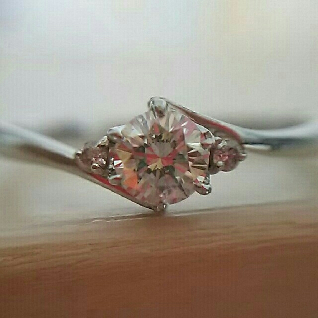 pt900ダイヤモンド＆ピンクダイヤ