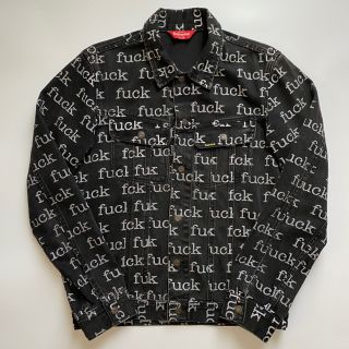 シュプリーム(Supreme)のSupreme fuck denim jacket(Gジャン/デニムジャケット)