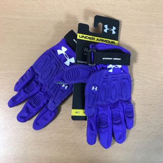 UNDER ARMOUR - ラクロス グローブ UNDER ARMOUR 紫 の通販 by NEKO's