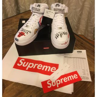 シュプリーム(Supreme)のSUPREME NIKE NBA Teams Air Force 1 Mid(スニーカー)