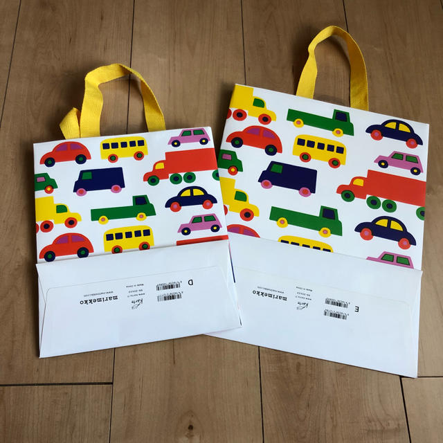 marimekko(マリメッコ)のマリメッコ  ブーブー  2枚セット レディースのバッグ(ショップ袋)の商品写真