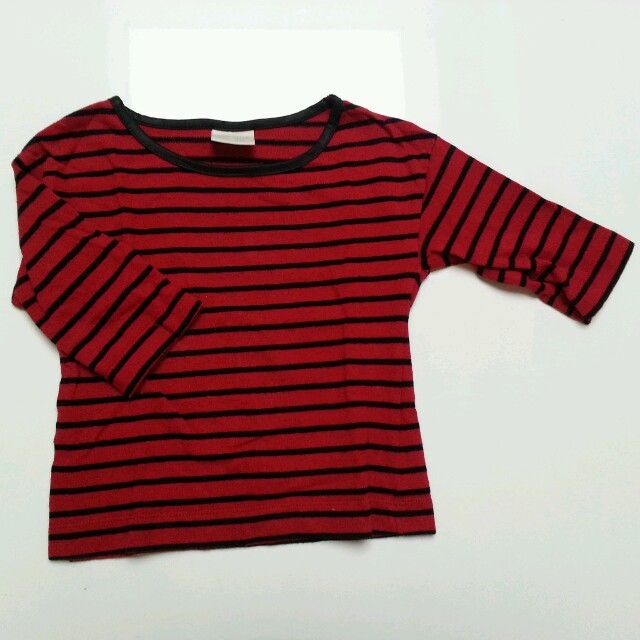 ZARA KIDS(ザラキッズ)のZARA  ボーダーﾄｯﾌﾟｽ キッズ/ベビー/マタニティのキッズ服男の子用(90cm~)(その他)の商品写真