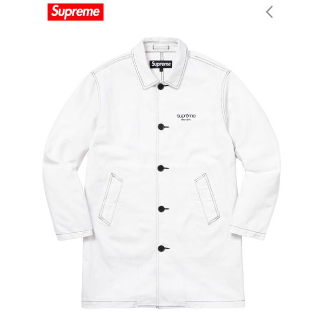 Supreme(シュプリーム)の【ESKAPE様専用】新品 SUPREME 18SS トレンチコート メンズのジャケット/アウター(トレンチコート)の商品写真