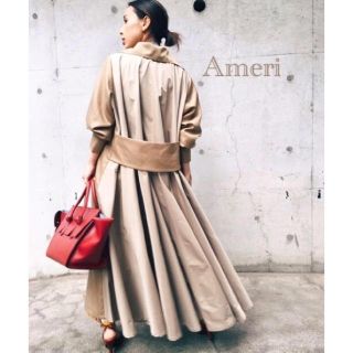 アメリヴィンテージ(Ameri VINTAGE)のAMERI  フリルコート(トレンチコート)