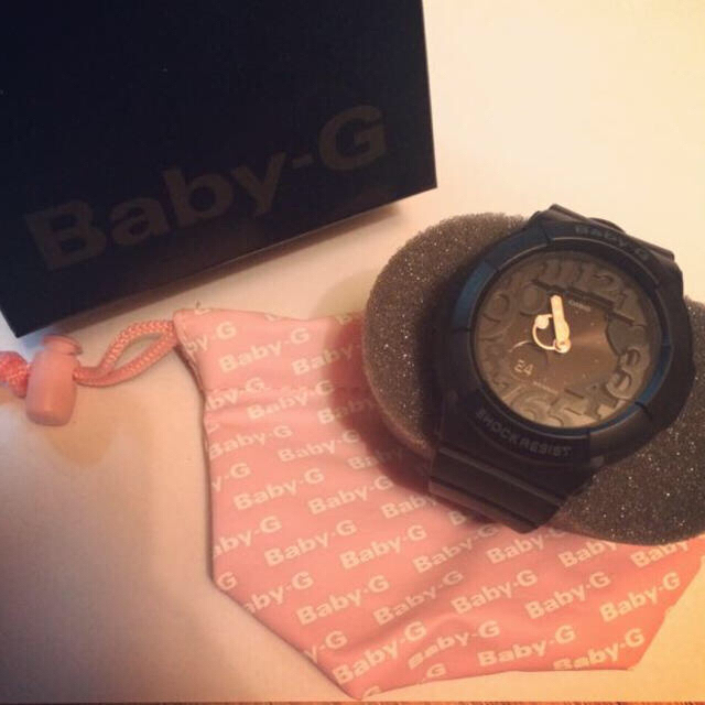 Baby-G(ベビージー)のBaby-G ♡ブラック レディースのファッション小物(腕時計)の商品写真