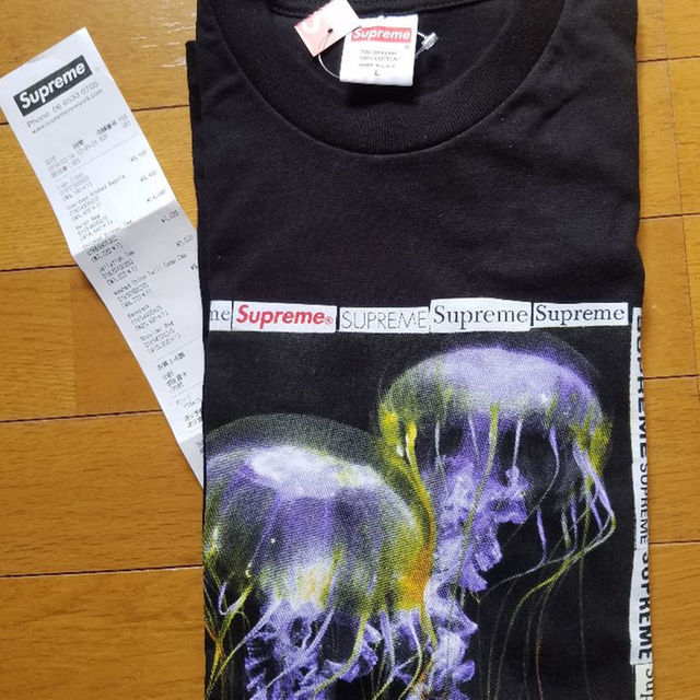 Supreme(シュプリーム)の✩18ss Supreme Jellyfish Tee Black L✩ メンズのトップス(その他)の商品写真