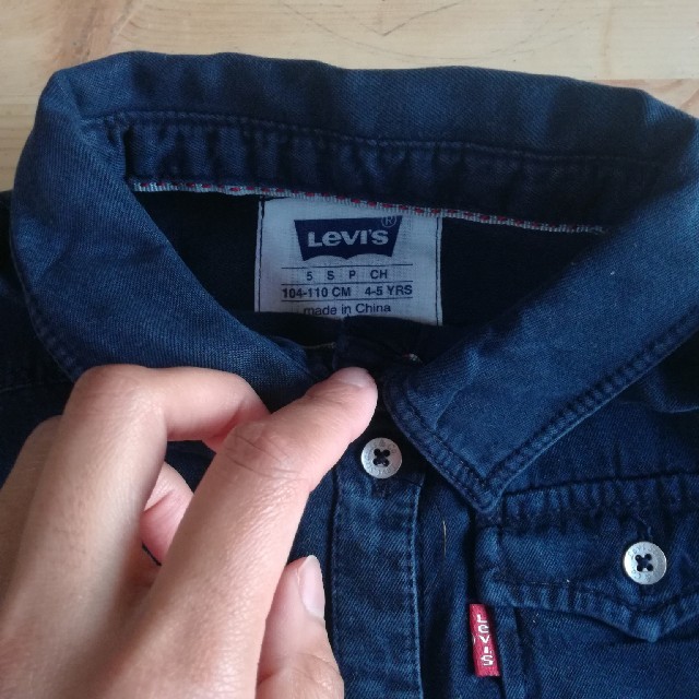 Levi's(リーバイス)のLevi's キッズ デニムシャツ キッズ/ベビー/マタニティのキッズ服男の子用(90cm~)(ブラウス)の商品写真