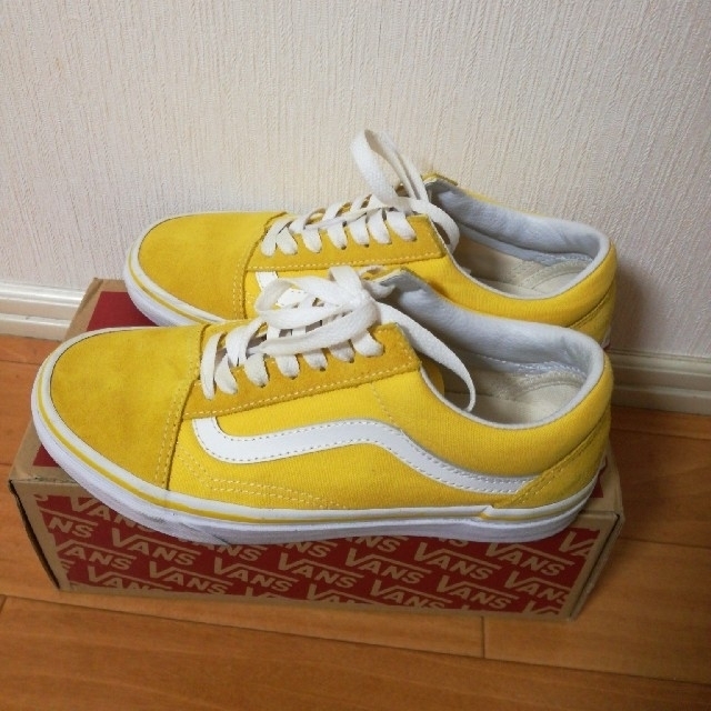 VANS - VANS オールドスクール イエローの通販 by J's shop|ヴァンズ