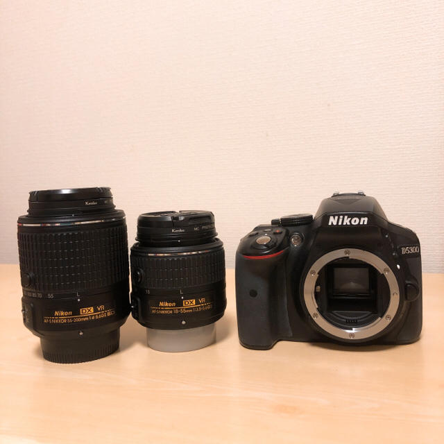 Nikon(ニコン)のNikon D5300 ダブルズームキット スマホ/家電/カメラのカメラ(デジタル一眼)の商品写真