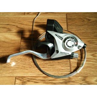 シマノ(SHIMANO)のシマノ ST-EF51 シルバー 7スピード 左右セット(パーツ)