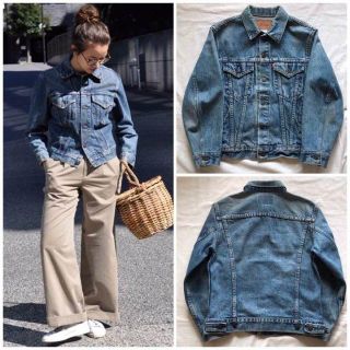 リーバイス(Levi's)のUSA製 80's ヴィンテージ リーバイス 3rd デニムジャケット Gジャン(Gジャン/デニムジャケット)