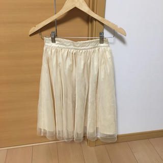ロデオクラウンズ(RODEO CROWNS)のロデオ シフォンスカート チュールスカート(ひざ丈スカート)