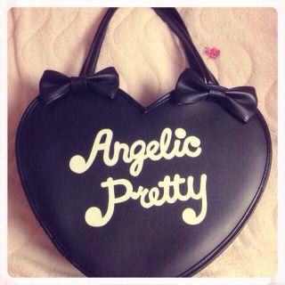 アンジェリックプリティー(Angelic Pretty)のAngelic Prettyハートバッグ(ハンドバッグ)