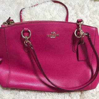 コーチ(COACH)のcoach コーチ ピンク ショルダー バッグ(ショルダーバッグ)