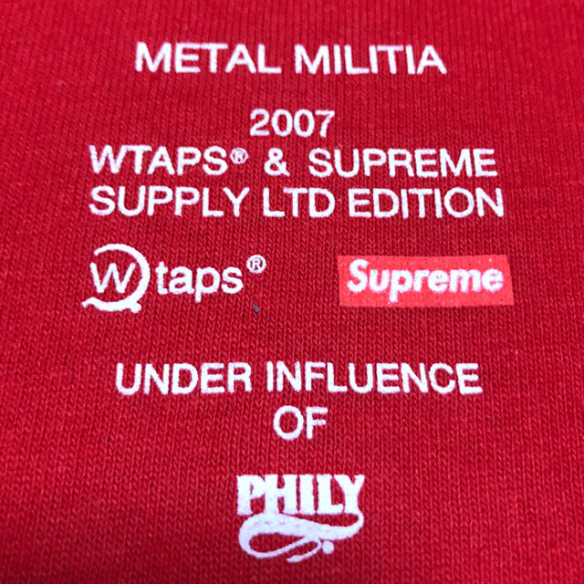 Supreme(シュプリーム)のレア XL SUPREME × WTAPS ARMY TEE  メンズのトップス(Tシャツ/カットソー(半袖/袖なし))の商品写真