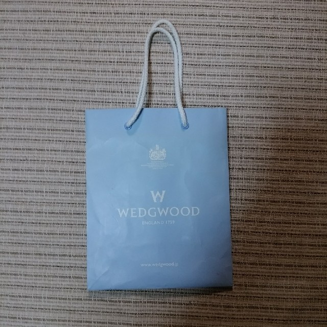 WEDGWOOD(ウェッジウッド)のウェッジウッド　ショップ袋 レディースのバッグ(ショップ袋)の商品写真