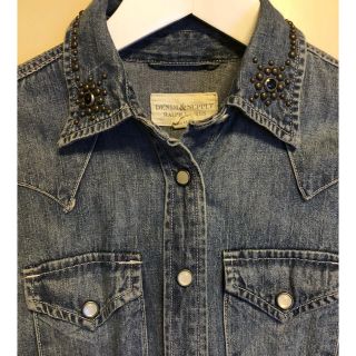 デニムアンドサプライラルフローレン(Denim & Supply Ralph Lauren)のDenim & Supply デニムシャツ ウェスタン スタッズ XXS(シャツ/ブラウス(長袖/七分))