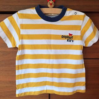 ドッグデプト(DOG DEPT)のDog Dept キッズ☆Ｔシャツ80美品(Ｔシャツ)