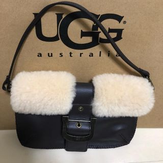 アグ(UGG)のUGGムートン付きバック(ポーチ)