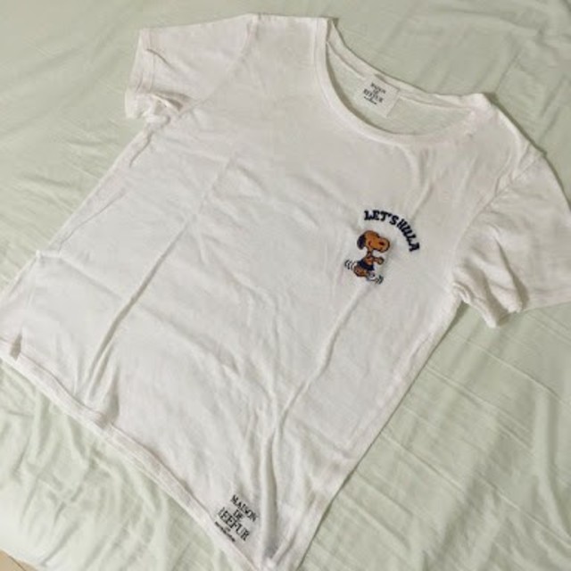 Maison de Reefur(メゾンドリーファー)のMaison de Reefur 日焼けスヌーピー レディースのトップス(Tシャツ(半袖/袖なし))の商品写真