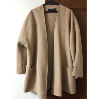 ザラ(ZARA)のZARA アウター(ニットコート)