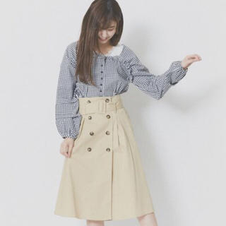 レトロガール(RETRO GIRL)のトレンチ風スカート(ひざ丈スカート)