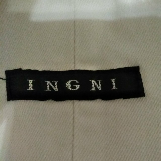 INGNI(イング)のINGNI★ハイウエスト ホワイトスキニー レディースのパンツ(スキニーパンツ)の商品写真