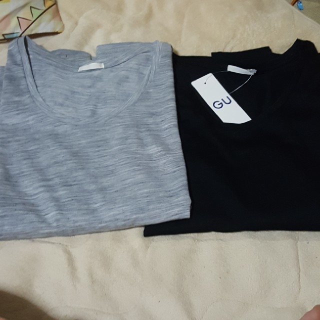 GU(ジーユー)のロンT レディースのトップス(Tシャツ(長袖/七分))の商品写真