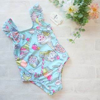 ベビーギャップ(babyGAP)のbabyGAP☆ベビーギャップ アイスクリームワンピース水着 100 新品(水着)