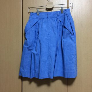ノーリーズ(NOLLEY'S)の膝丈スカート(ブルー) 36サイズ(ひざ丈スカート)