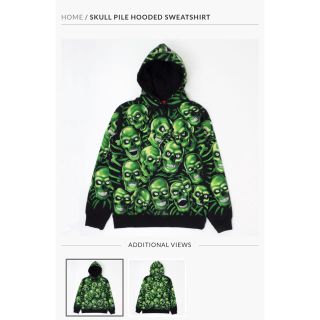 シュプリーム(Supreme)のSupreme Skull Pile Hooded Sweatshirt L(パーカー)