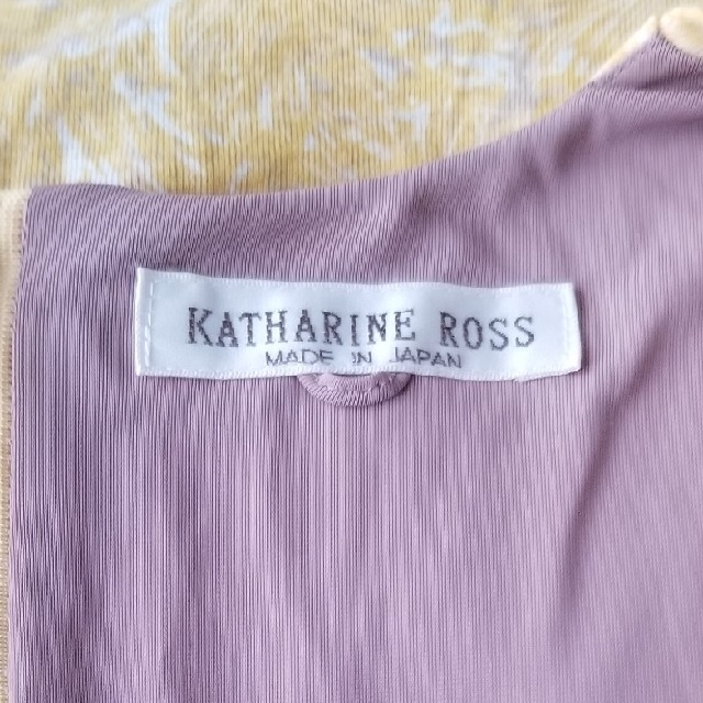 KATHARINE ROSS(キャサリンロス)のKATHARINE ROSS花柄 ワンピース レディースのワンピース(ひざ丈ワンピース)の商品写真