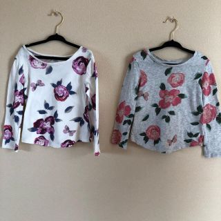 オールドネイビー(Old Navy)のオールドネイビー 花柄 カットソー(Tシャツ/カットソー)