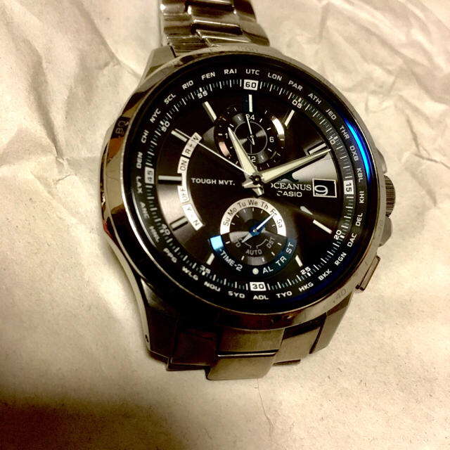 CASIO - 【CASIO】OCEANUS OCW- T1000-1AJFの通販 by カンチャン's