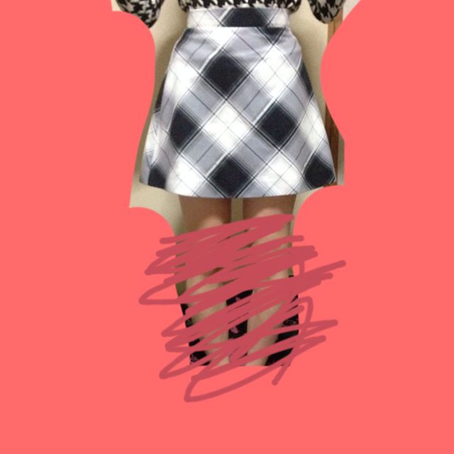MURUA(ムルーア)のAラインハイウエストスカート レディースのスカート(ミニスカート)の商品写真