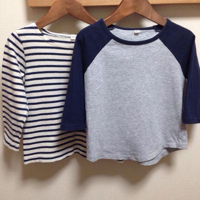 MUJI (無印良品)(ムジルシリョウヒン)のMUJI ロンTセット♡100 キッズ/ベビー/マタニティのキッズ服男の子用(90cm~)(その他)の商品写真