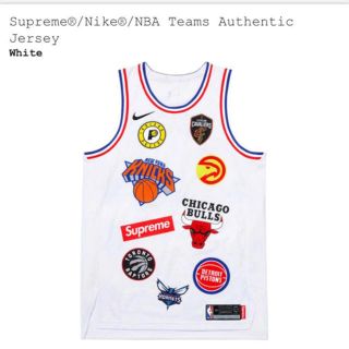 シュプリーム(Supreme)のSupreme×Nike×NBA Jersey 最終値引き(タンクトップ)