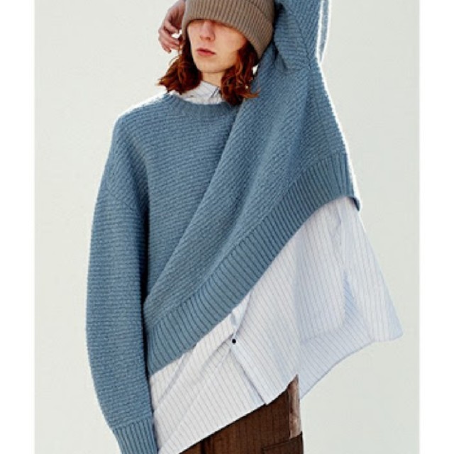 Jieda(ジエダ)のjieda over knit メンズのトップス(ニット/セーター)の商品写真