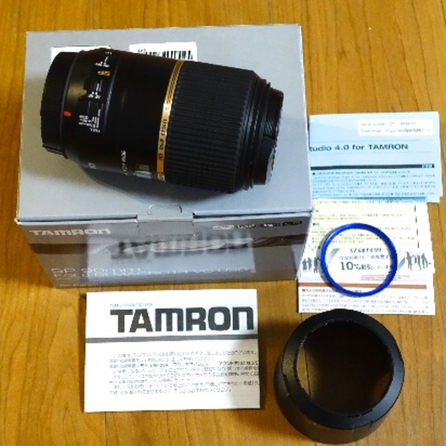 タムロン SP 90mm F2.8 Di MACRO VC USD キャノン用 レンズ(単焦点)