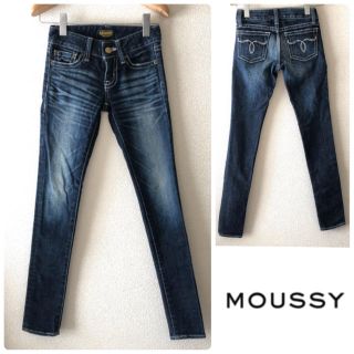moussy - moussy▷スキニーデニムパンツ デニム23インチの通販 by 21日