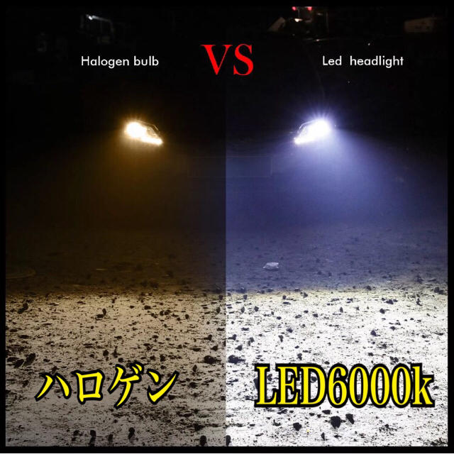 HB4 HB3 LED CREEバルブ 20000lm ヘッドライト セット♫ 自動車/バイクの自動車(汎用パーツ)の商品写真